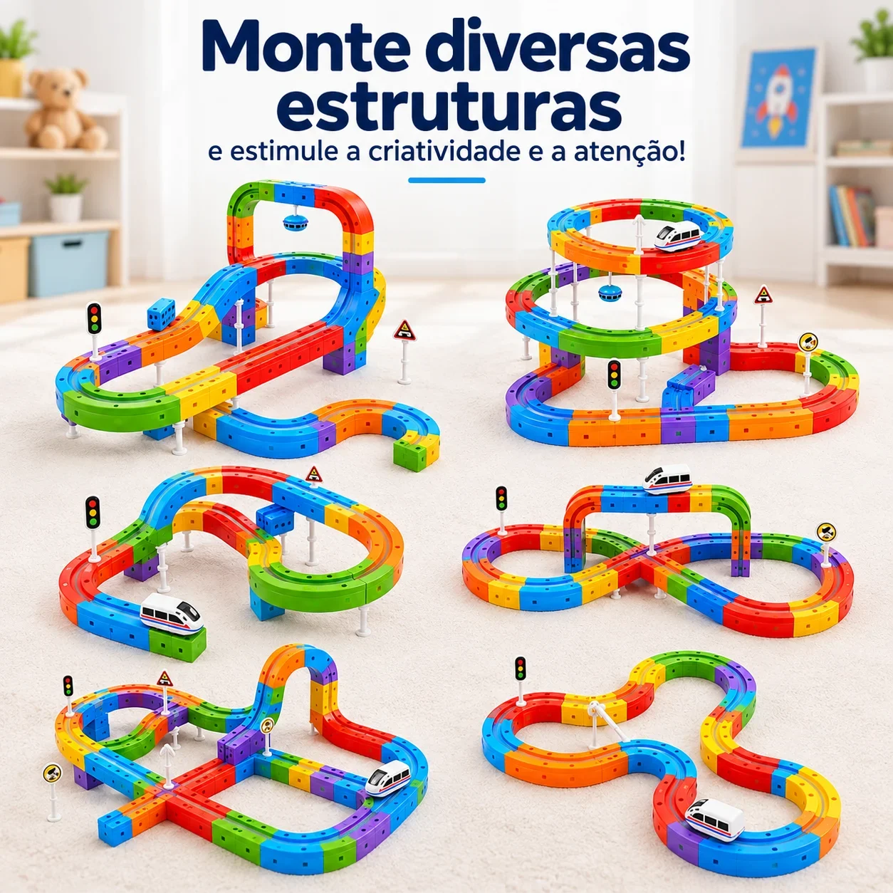 MagneticTrain™ – Pista Magnética de Aventuras — imagem 4
