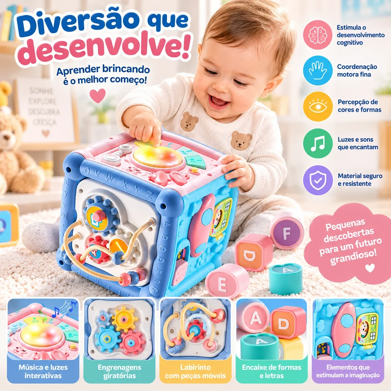 Baby Discovery Cube™ - Centro de Atividades Educativas — imagem 2