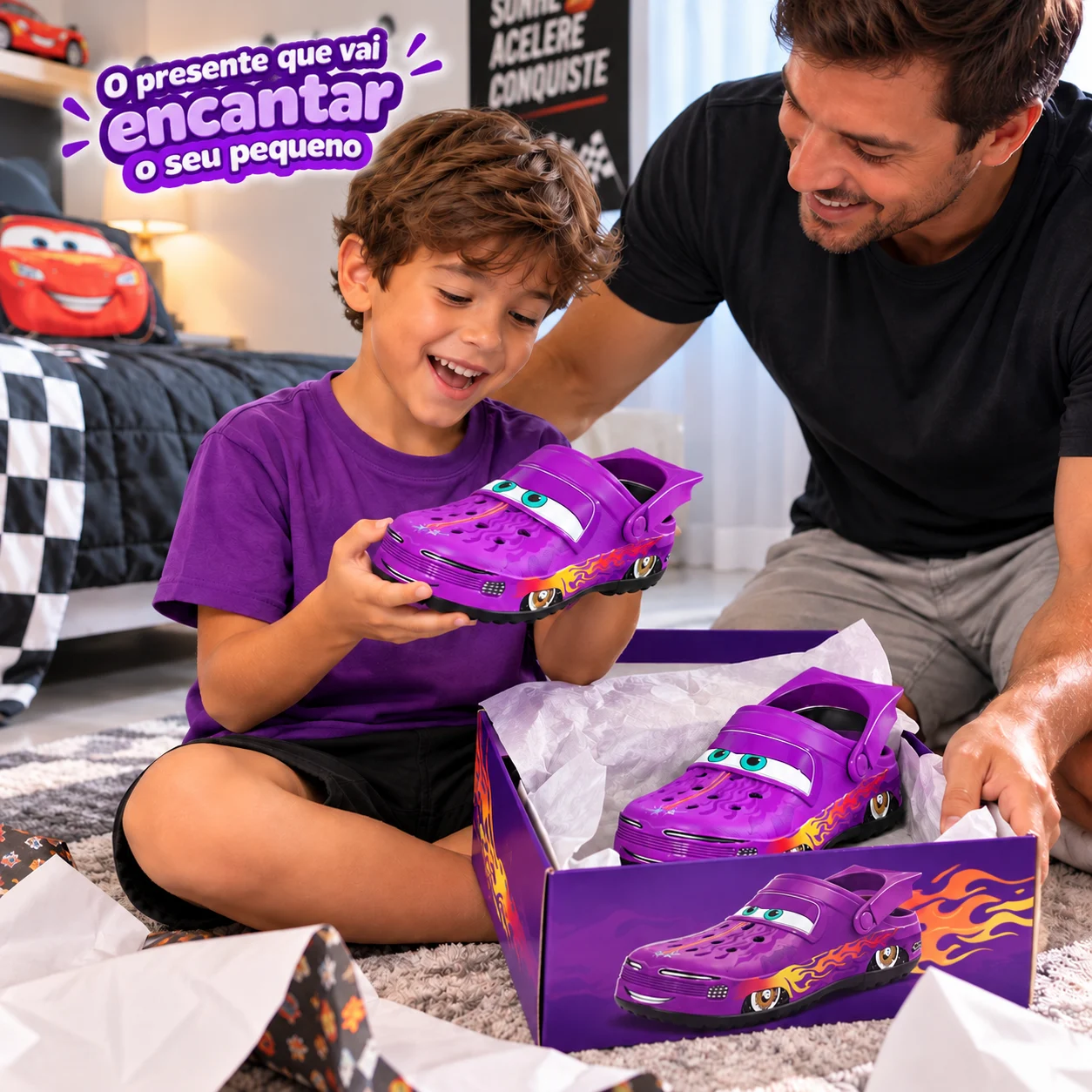 TurboCrocs™ – Calçado Infantil Radical | Modelo Ramone + Nome Personalizado — imagem 2